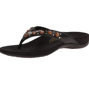 Vionic Rest Floriana - Rhinestone Flip flops with Concealed Orthotic Support
